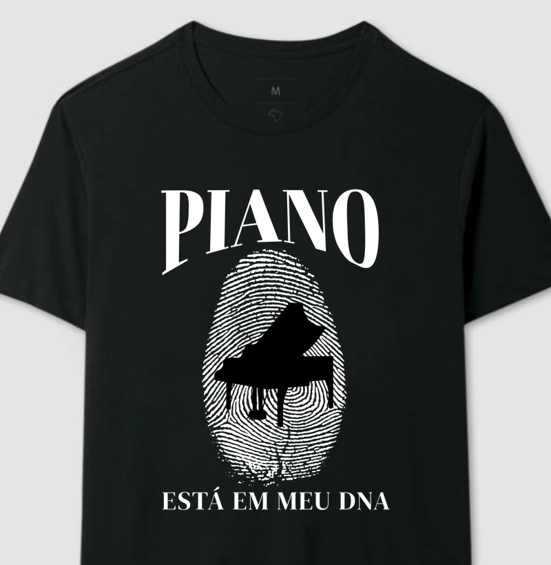 Piano está em meu DNA