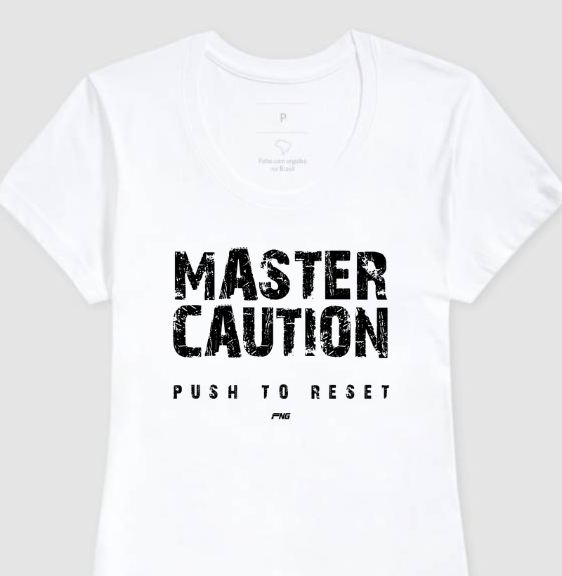 Camiseta Master Caution