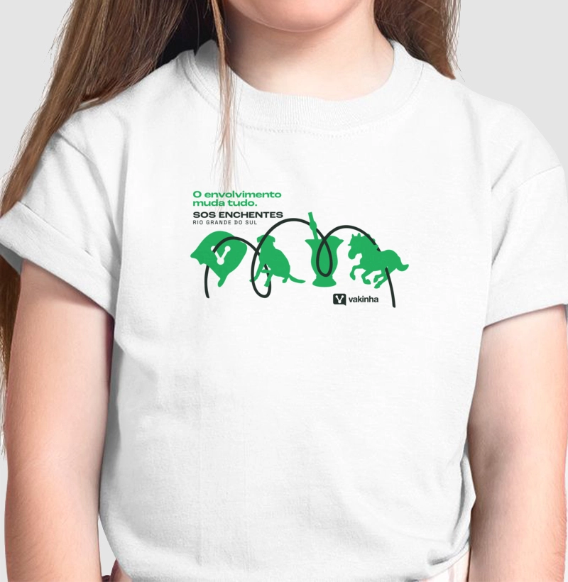 CAMISETA INFANTIL - CULTURA DO RS