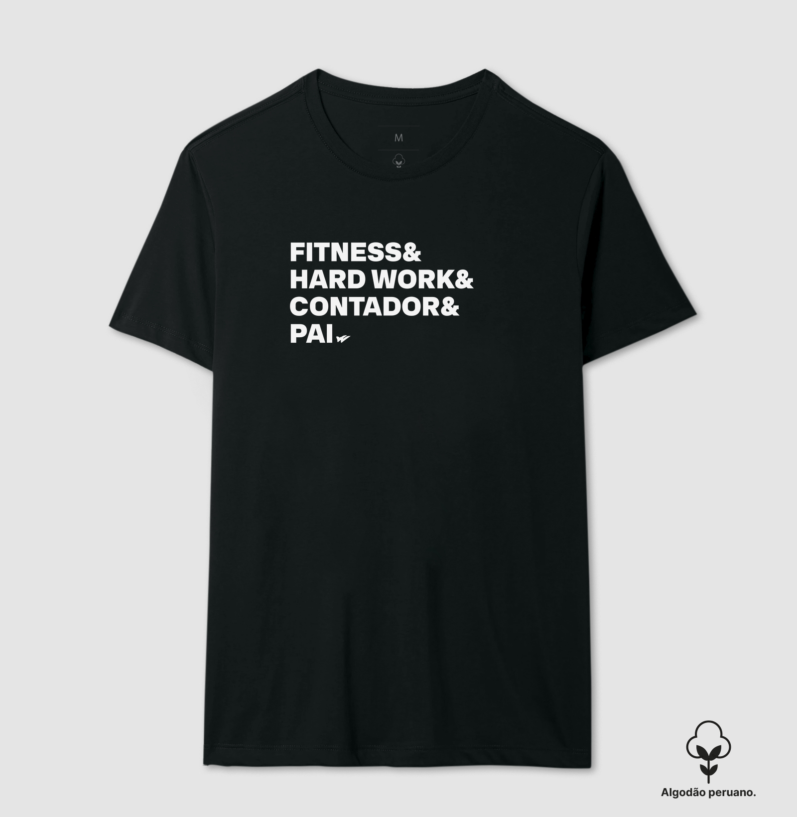 PAI CONTADOR VERSÕES - Camiseta Algodão Peruano