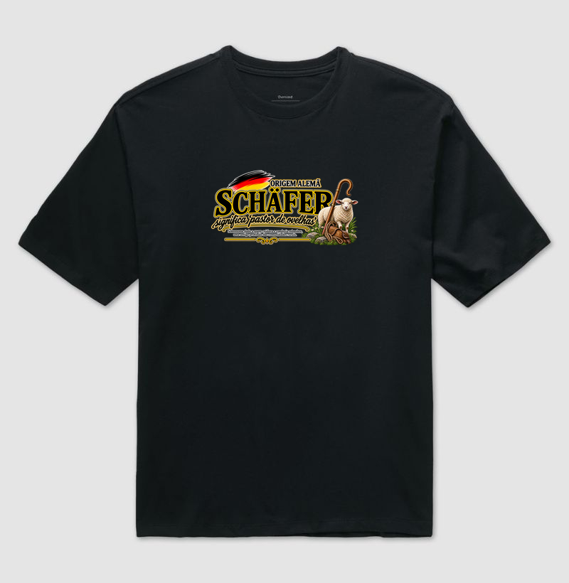 Schäfer  - Camiseta Oversized