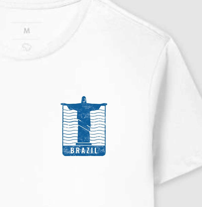 mini selo brasil cristo