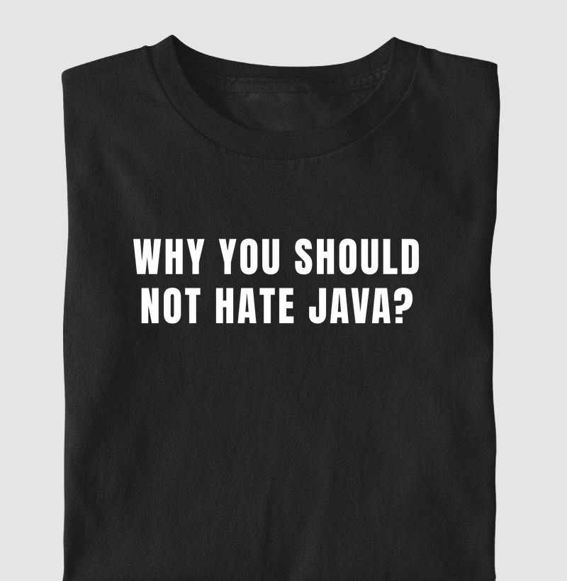 Why you should not hate Java?