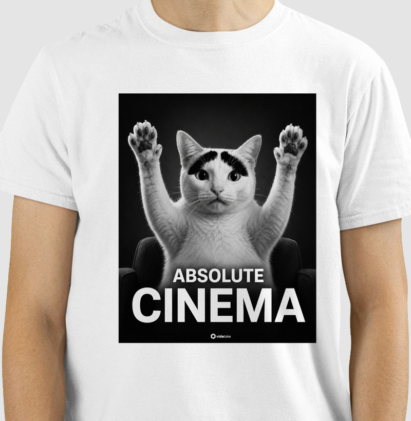 Absolute Cinema – Gatin Scorsese - Camiseta