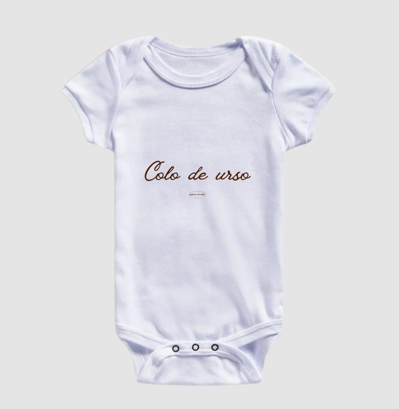 Body Infantil Collab Colo de urso