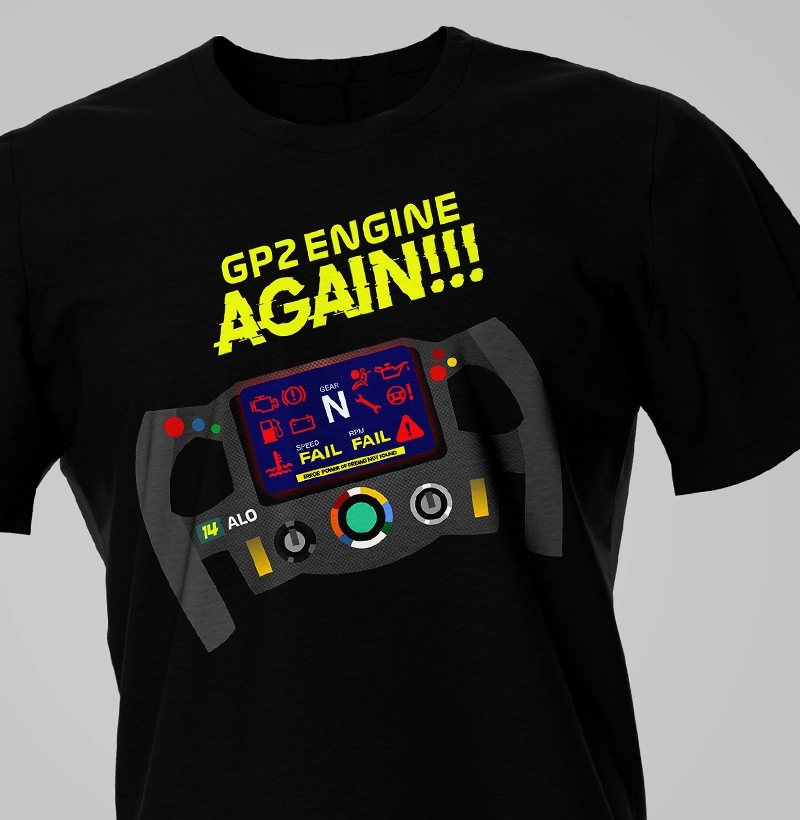 Camiseta "GP2 Engine... Again"