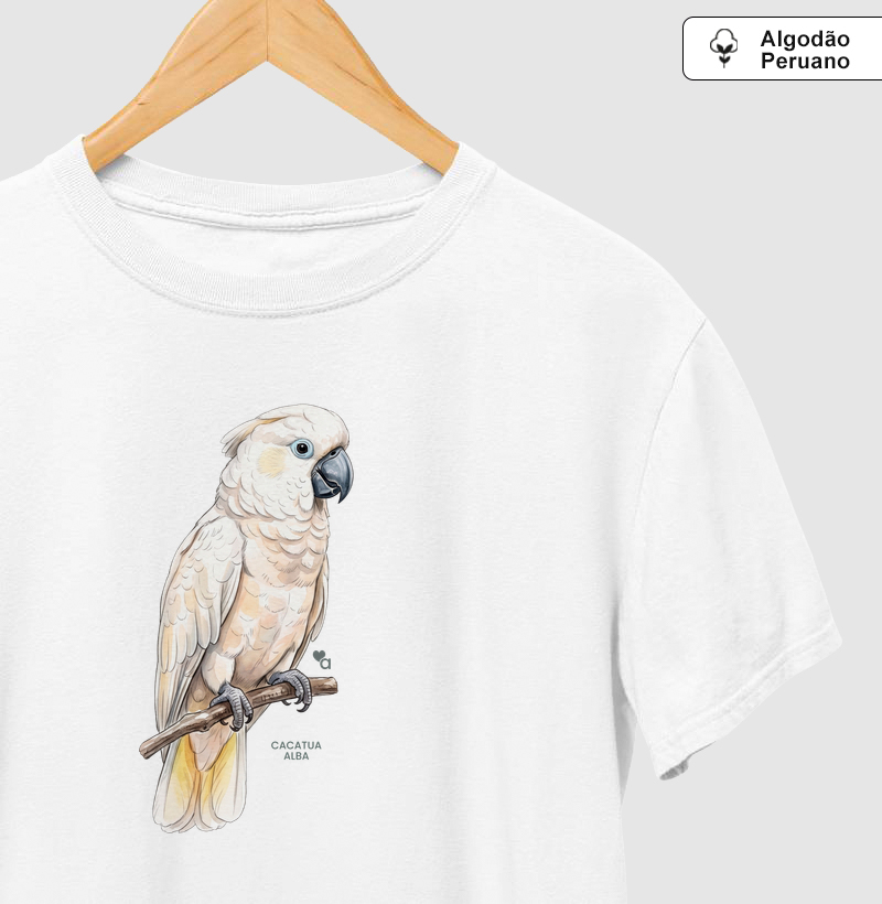 Aves - Cacatua Alba - Algodão Peruano