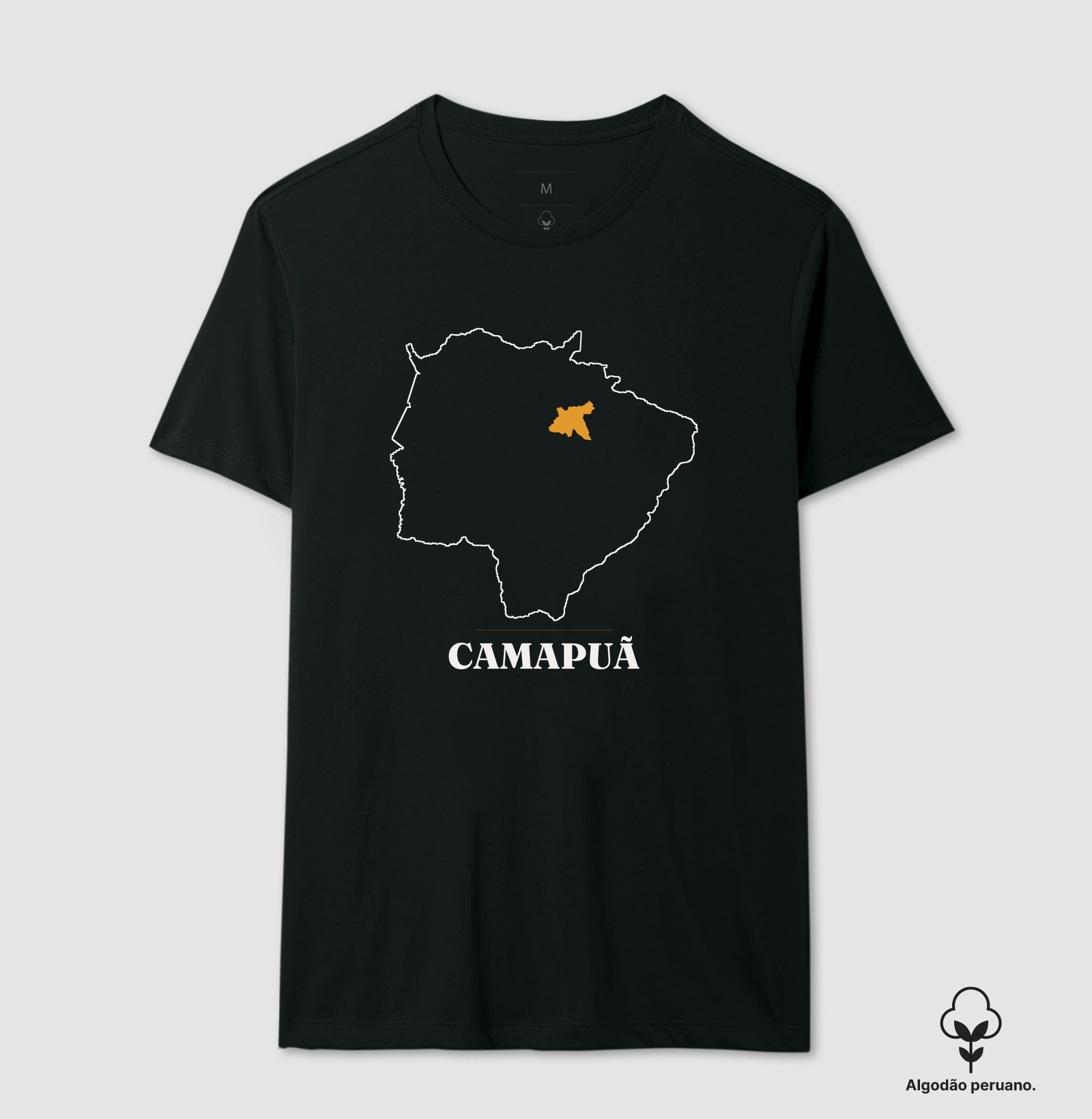 Camapuã | Traço MS - Camiseta Algodão Peruano