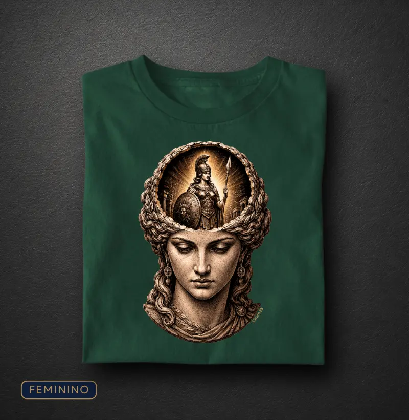 Camiseta: Mente da guerreira