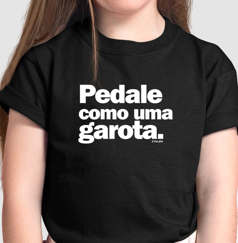 Infantil Pedale Como Uma Garota