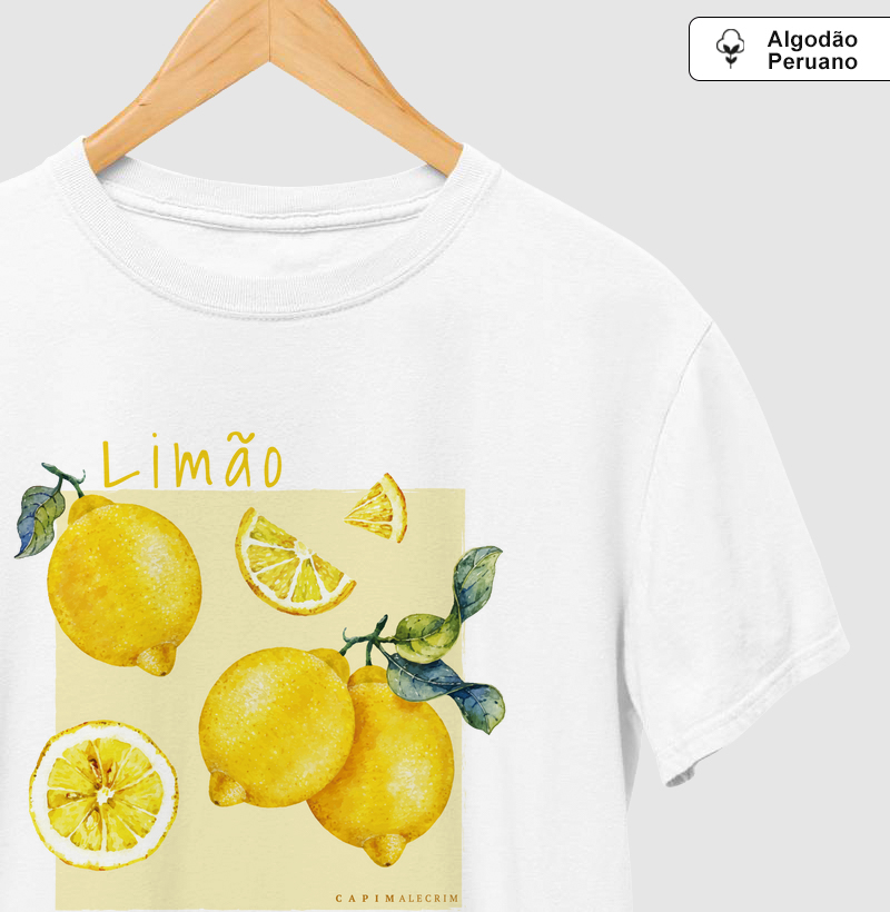Limão Siciliano - Algodão Peruano