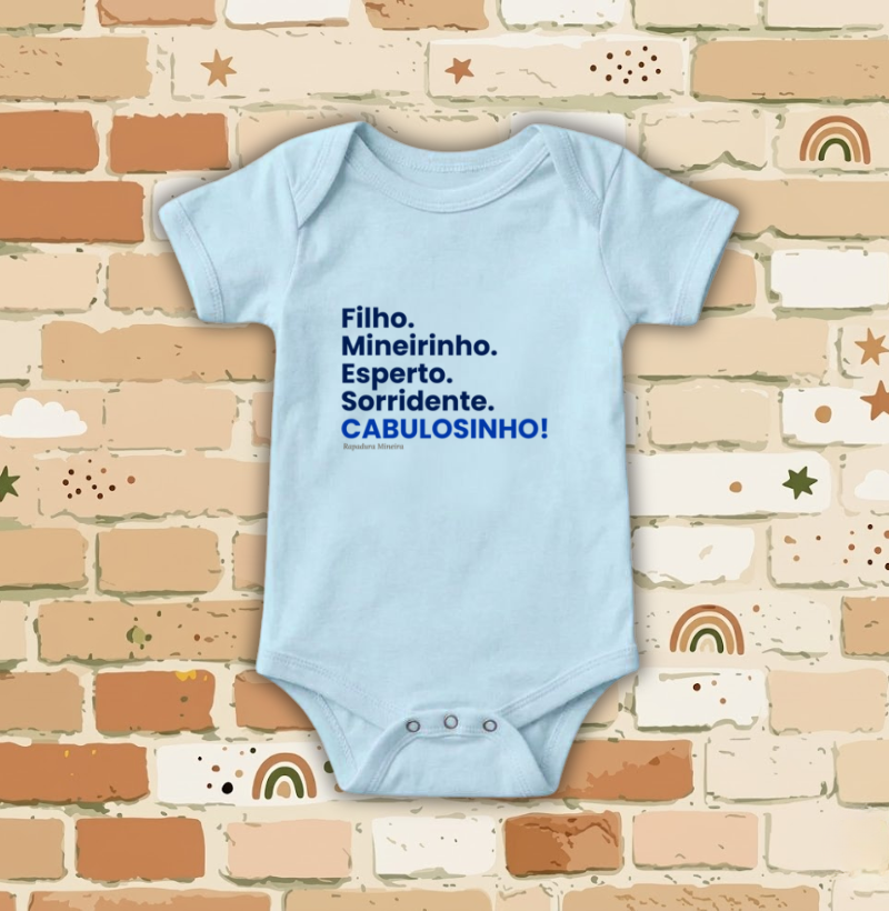 Filho. Mineirinho. Esperto. Sorridente. CABULOSINHO!