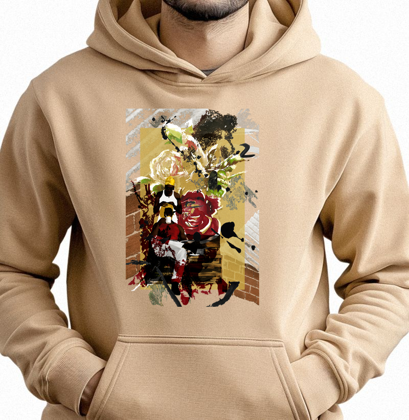 Moletom canguru/bolsa arte Cultivo 02