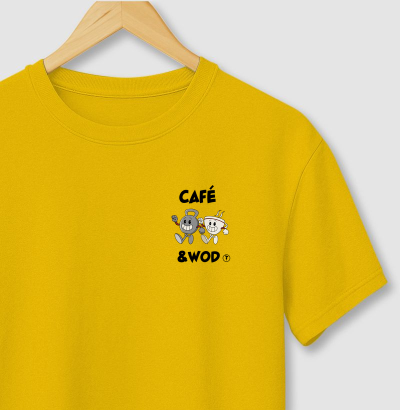 Camiseta Café e Wod
