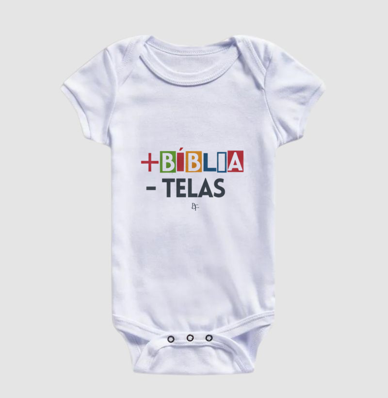 Mais Bíblia menos Telas - Body Infantil
