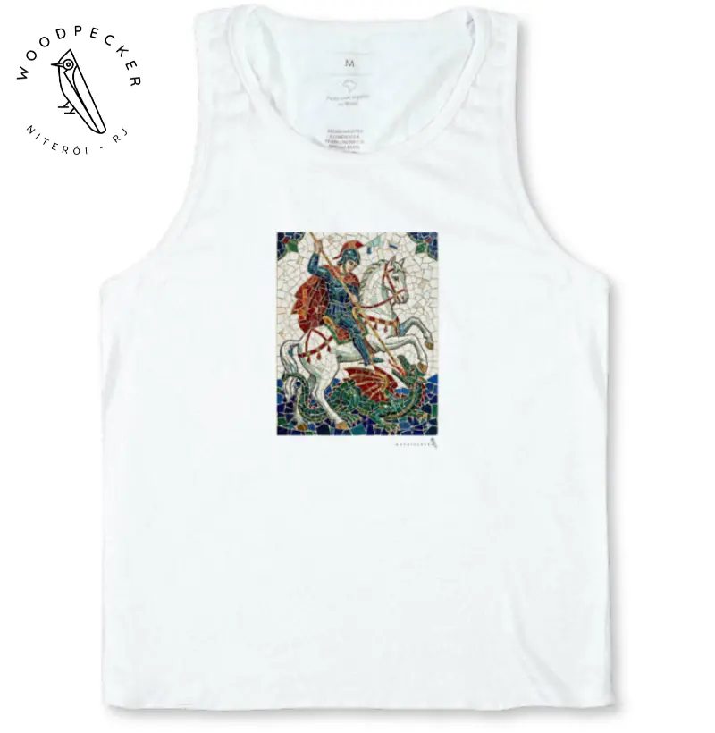 SÃO JORGE MOSAICO AZUL