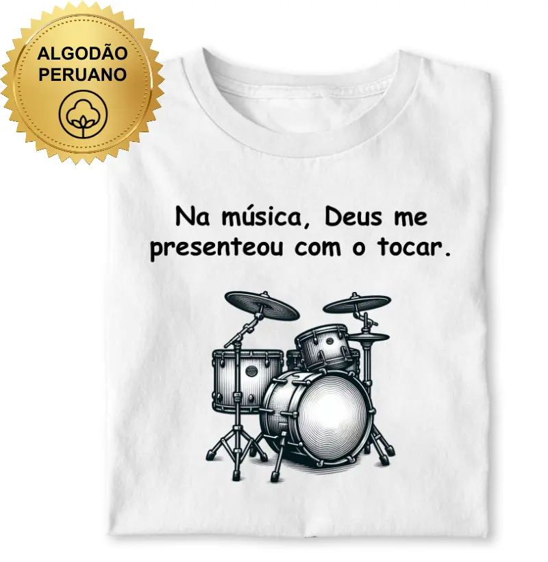 Deus me presenteou com o tocar