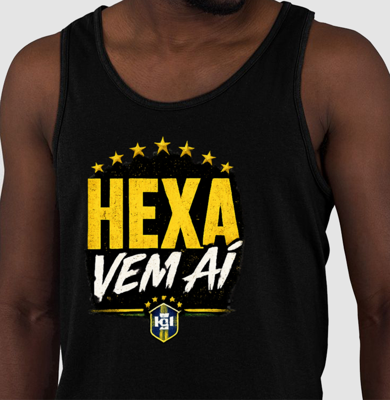 🇧🇷 HEXA VEM AÍ – CAMISETA OFICIAL DA TORCIDA QUE ACREDITA