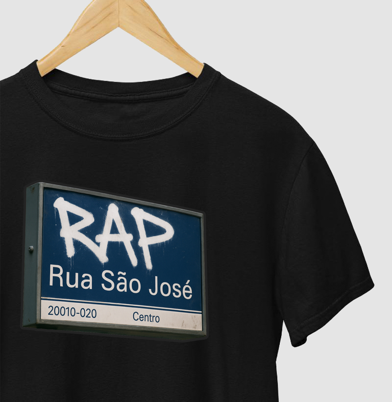 PLACA - RUA SÃO JOSÉ - RAP