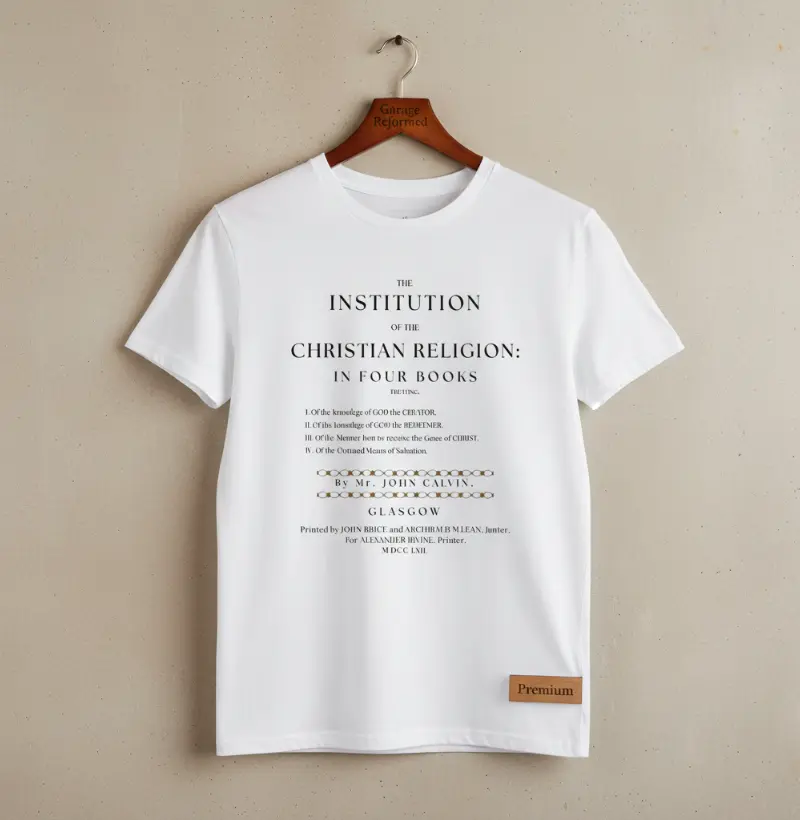 "As Institutas da Religião Cristã"