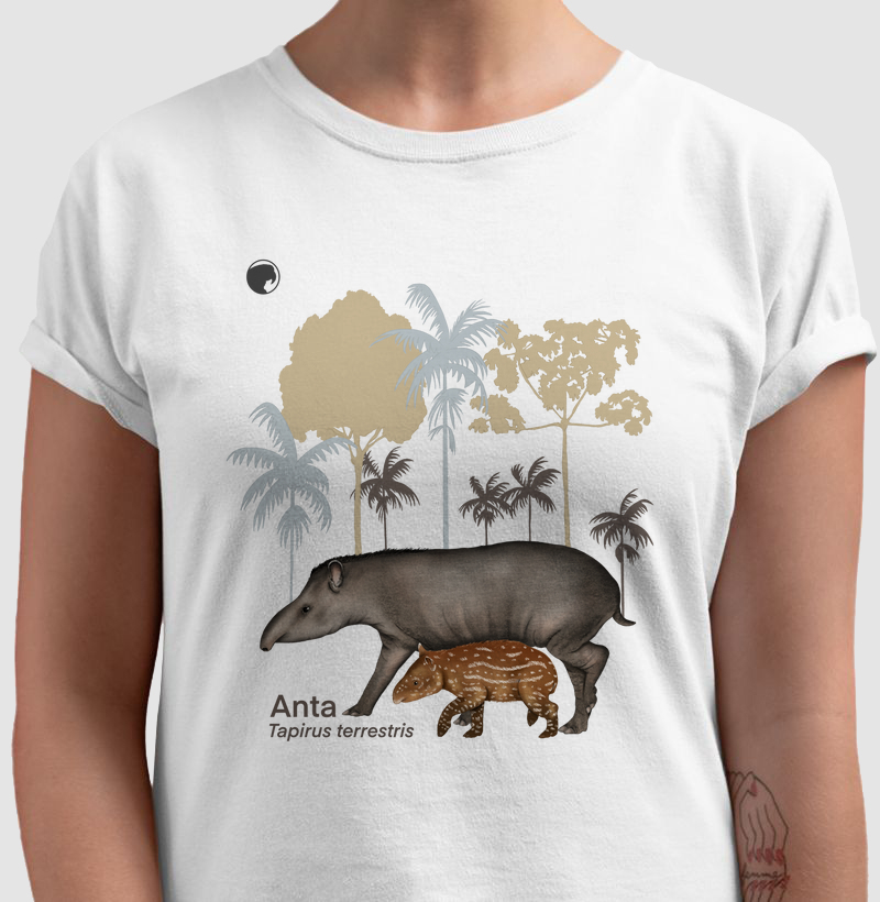 Camiseta Anta (cores claras)