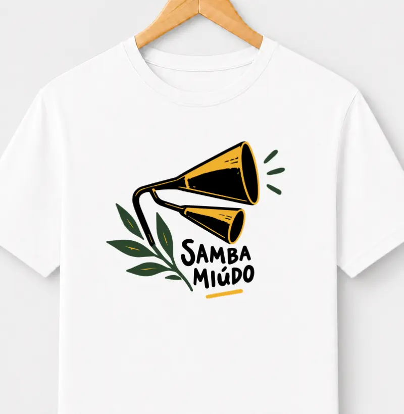Samba Miúdo - Camiseta