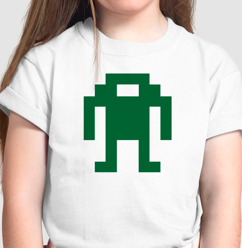 Green Pixel Droid – Think Tee