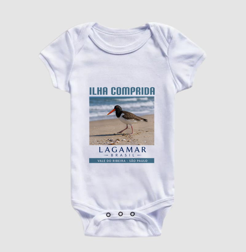 Piru Piru Ilha Comprida - Body Infantil