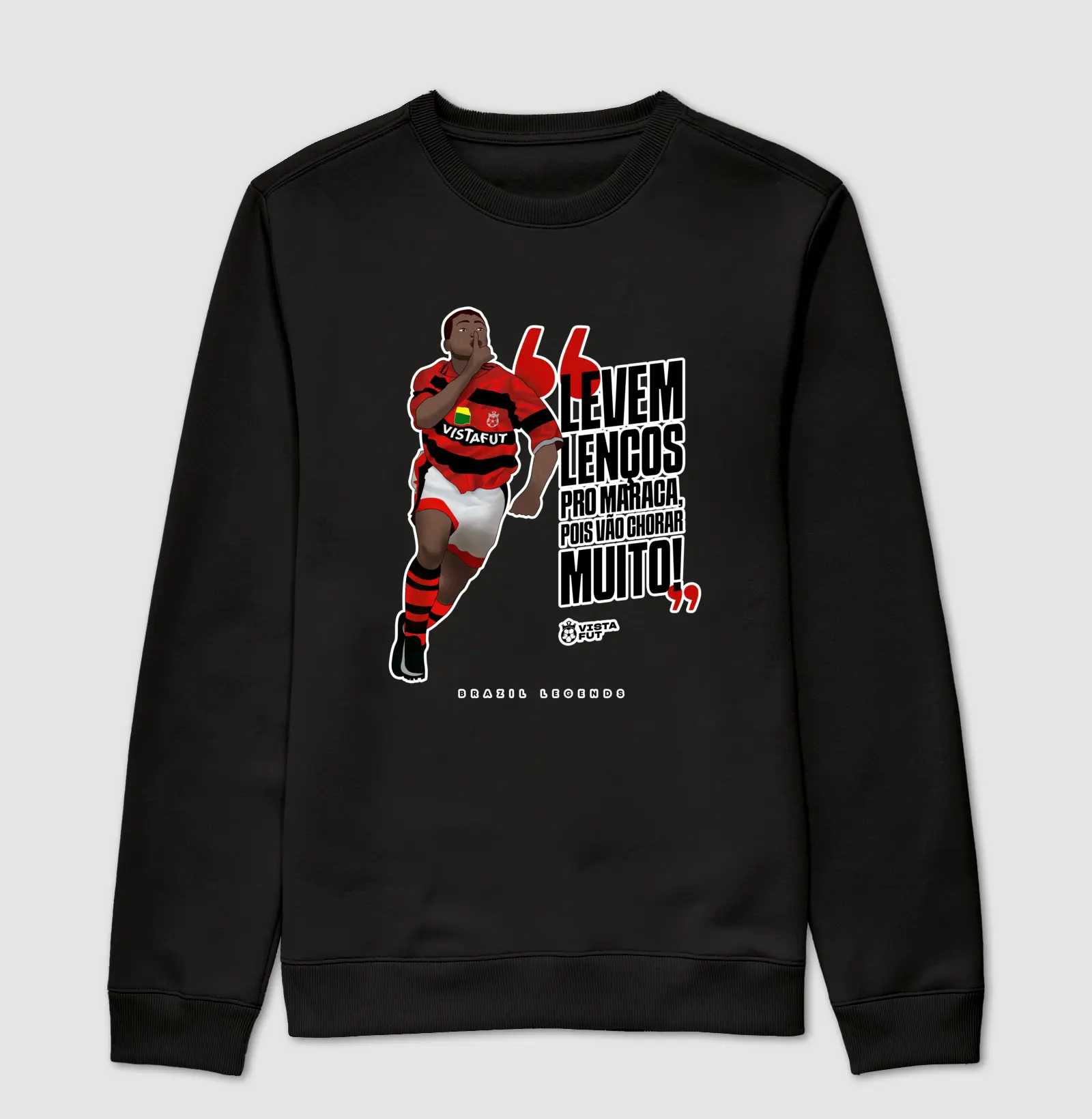 Suéter moletom - Baixinho Rubro-negro