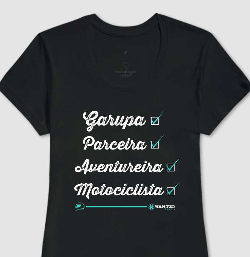 Garupa, Parceira, Aventureira, Motociclista 