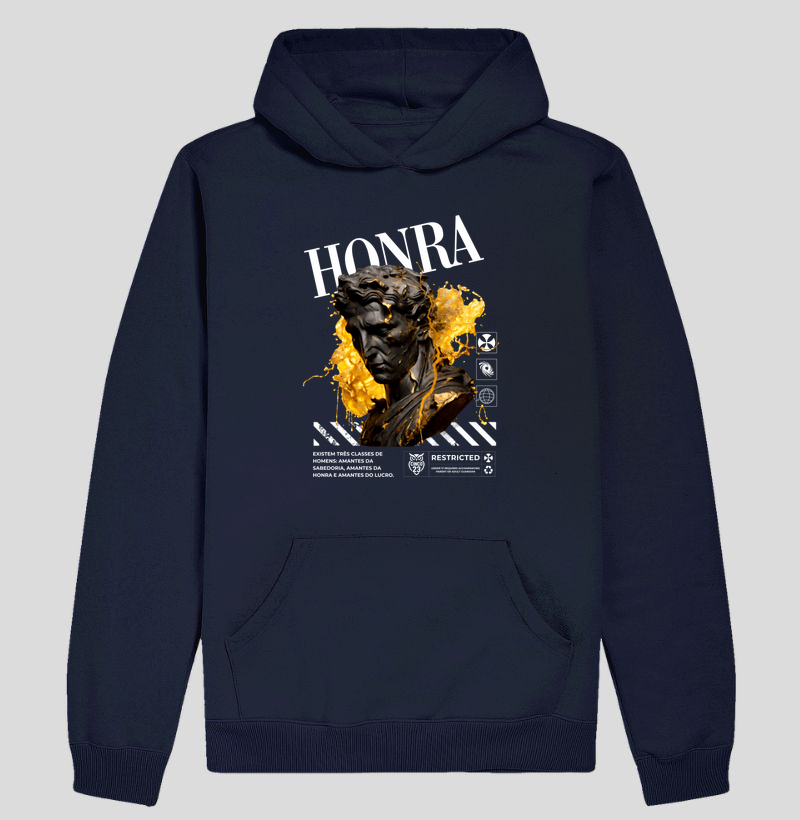 Moletom Canguru Masculino: Honra