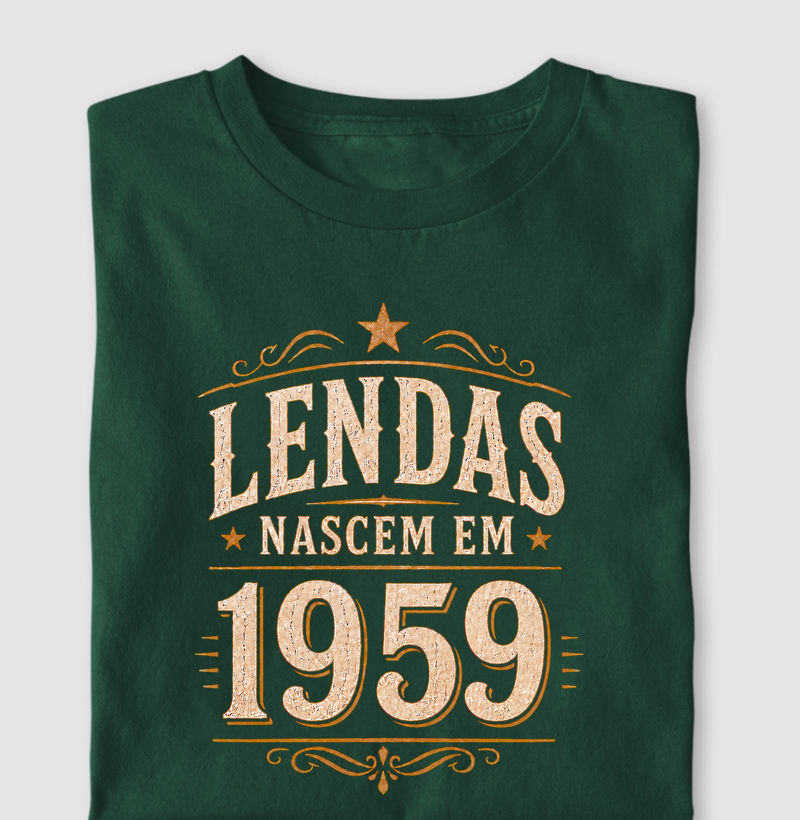 Lendas nascem em 1959