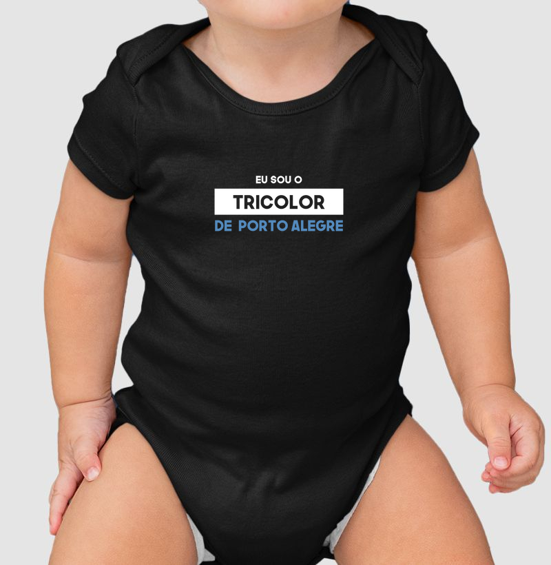Body Infantil Grêmio Tricolor