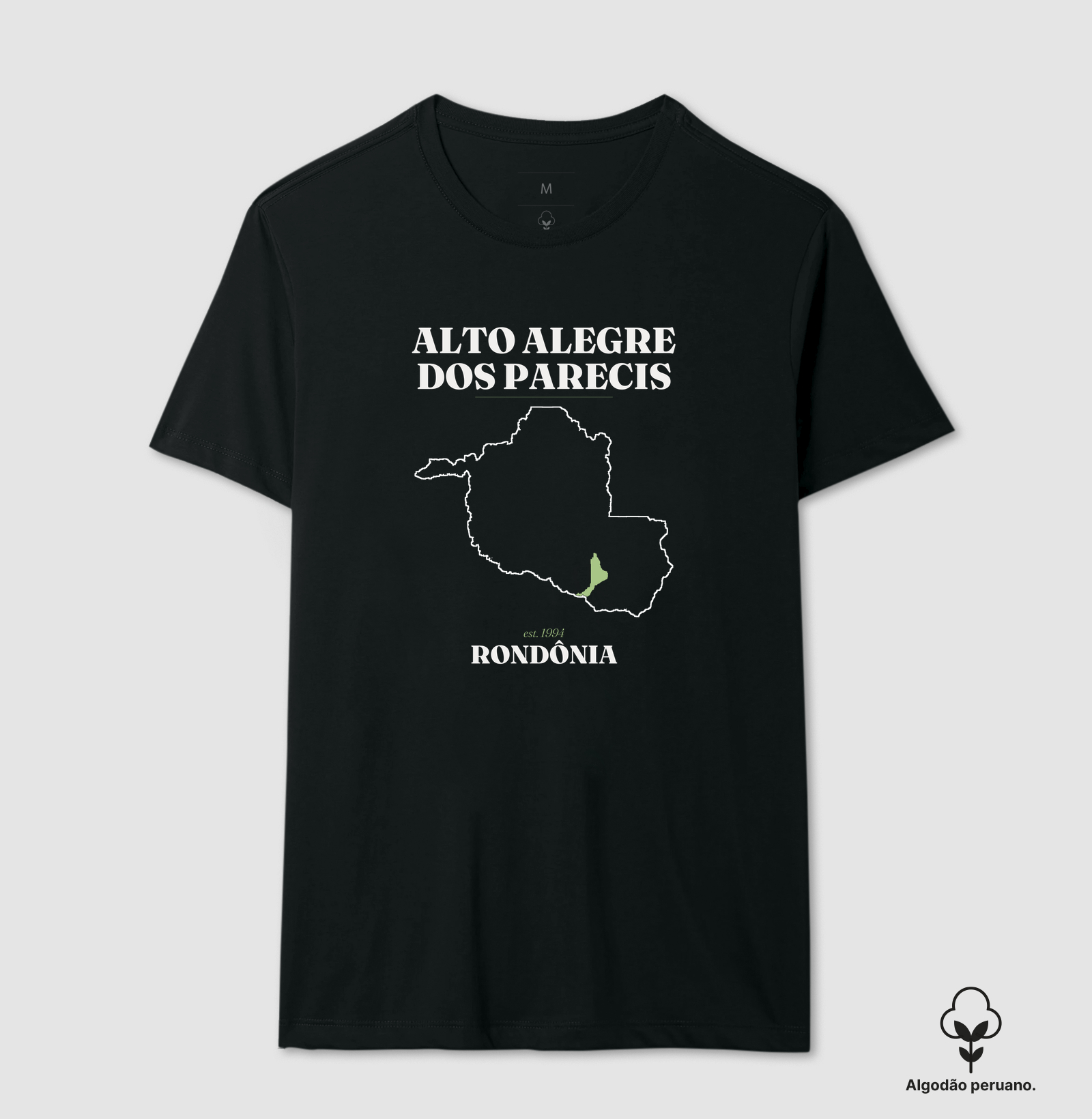 Alto Alegre dos Parecis | Legado RO - Camiseta Algodão Peruano