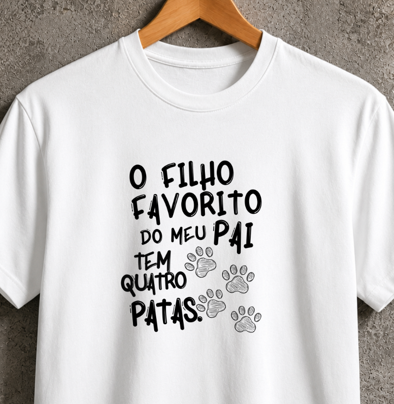O filho favorito do meu pai tem 4 patas