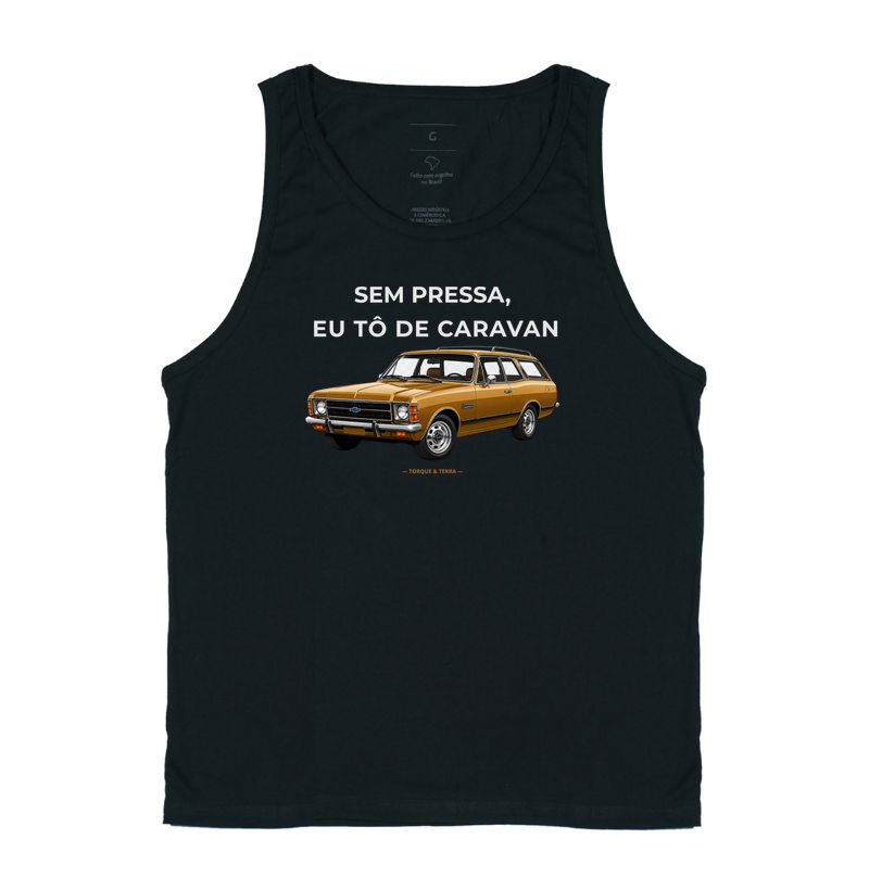 Sem pressa, eu tô de Caravan - ocre
