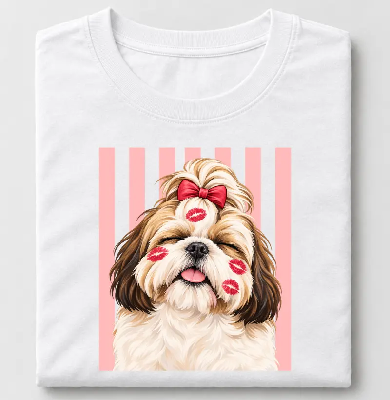Shih Tzu kiss - Camiseta