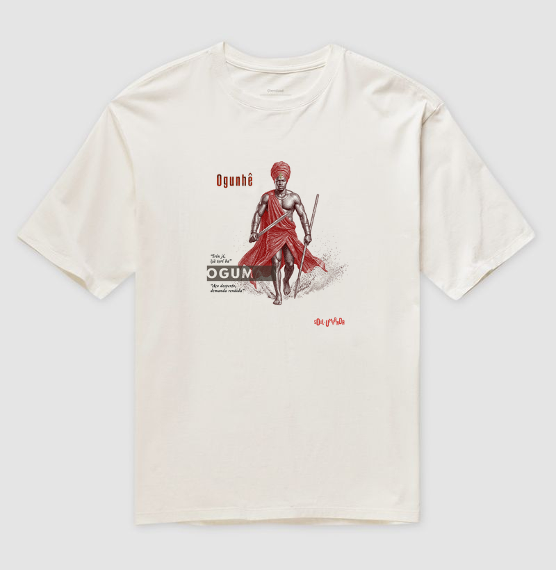 camiseta OGUM iorubá