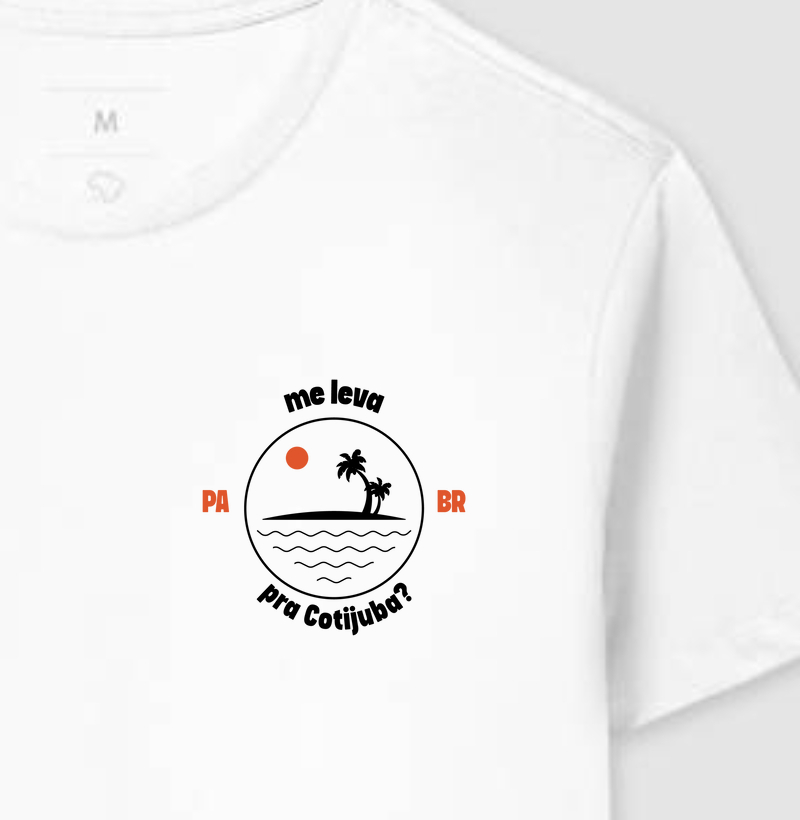 Camiseta Me leva pra Cotijuba?
