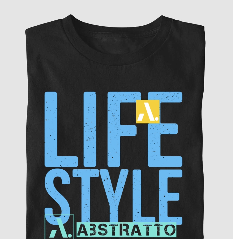 Camiseta Infantil Abstratto Life Style