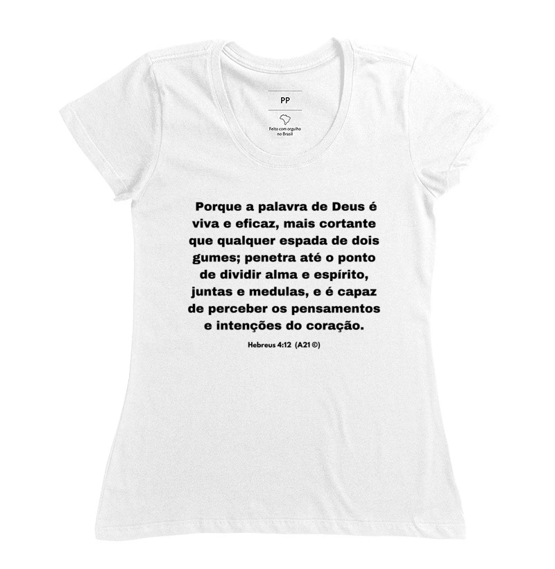 Feminina Novo Testamento Hb 4:12