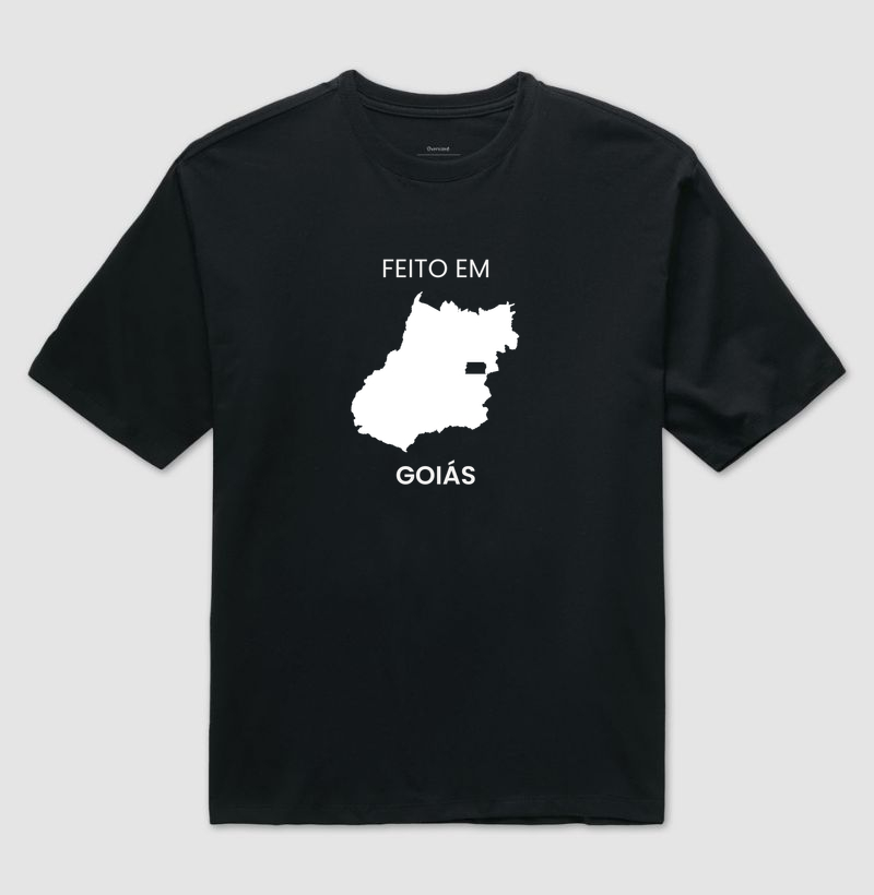 Feito em Goiás - Camiseta Oversized