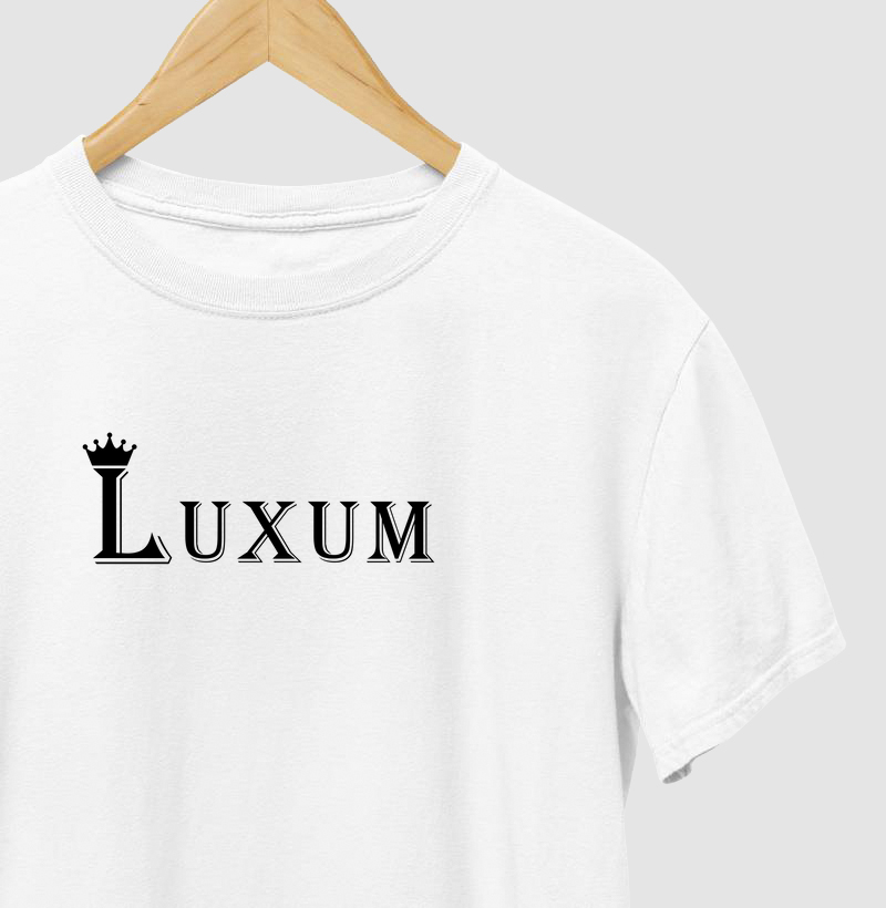 Camiseta Estampa Luxum Preto