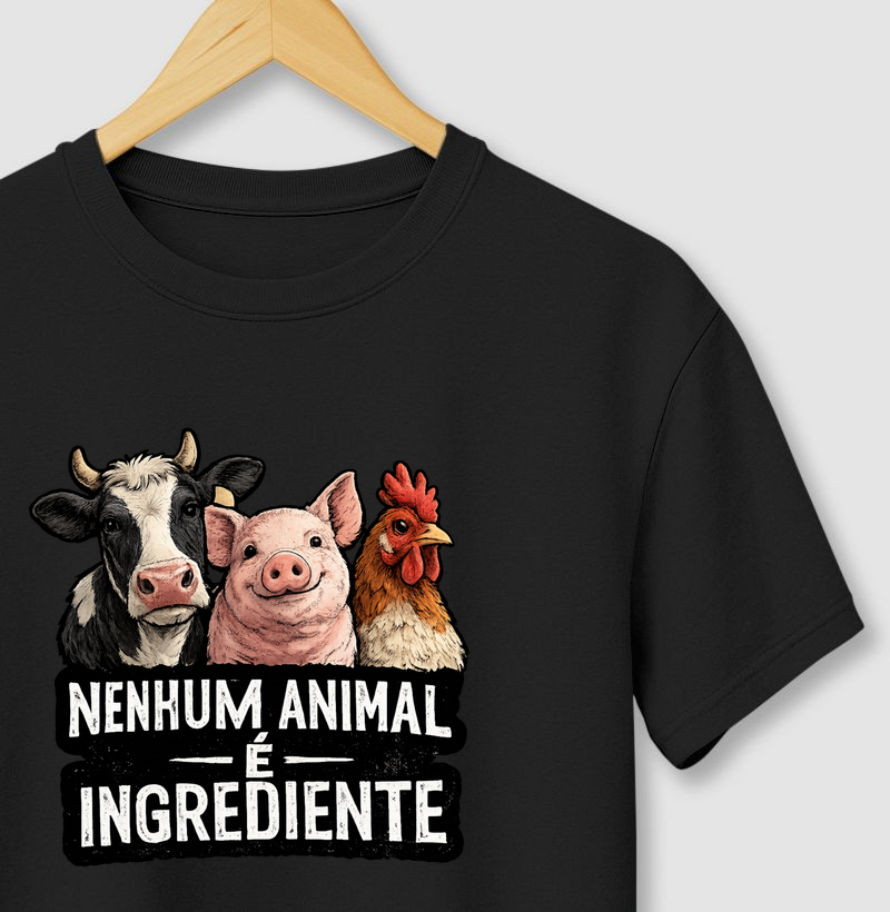 Nenhum animal é ingrediente