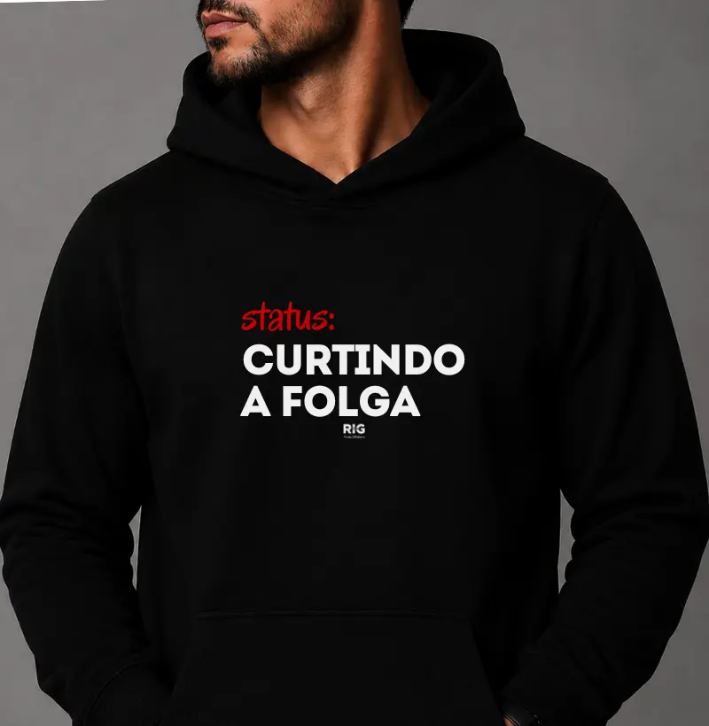 Status: Curtindo a folga