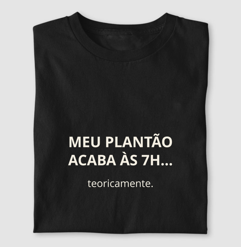 Meu plantão acaba às 7 offwhite