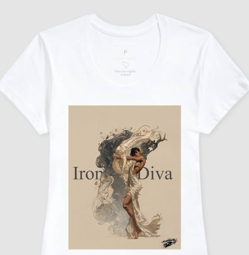"Iron Diva"  - Camiseta