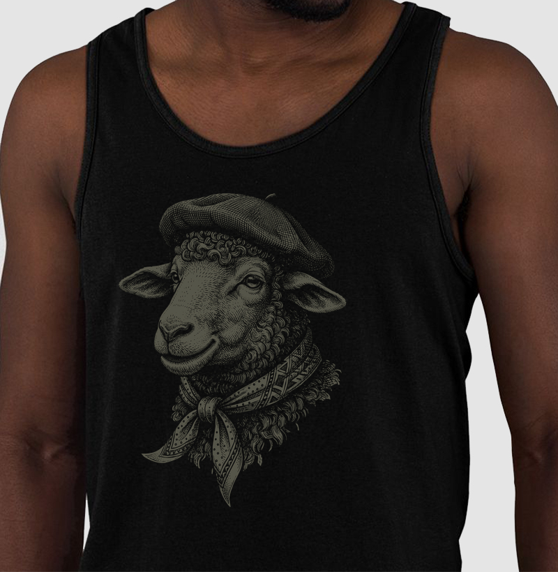 Camiseta Ovelha Crioula - Identidade de Campo