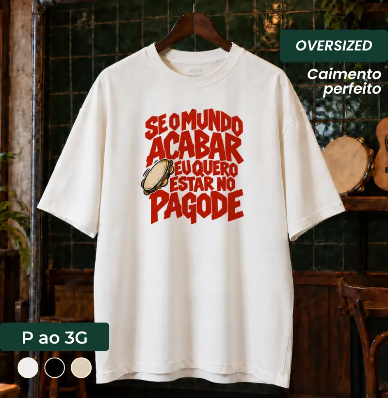 Se o mundo acabar eu quero estar no pagode