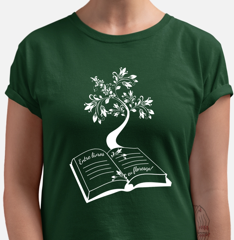 Entre livros, eu floresço!